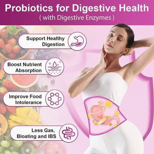 Women's Probiotics Digestive Health Capsules