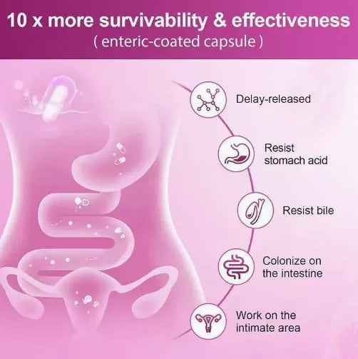 Women's Probiotics Digestive Health Capsules